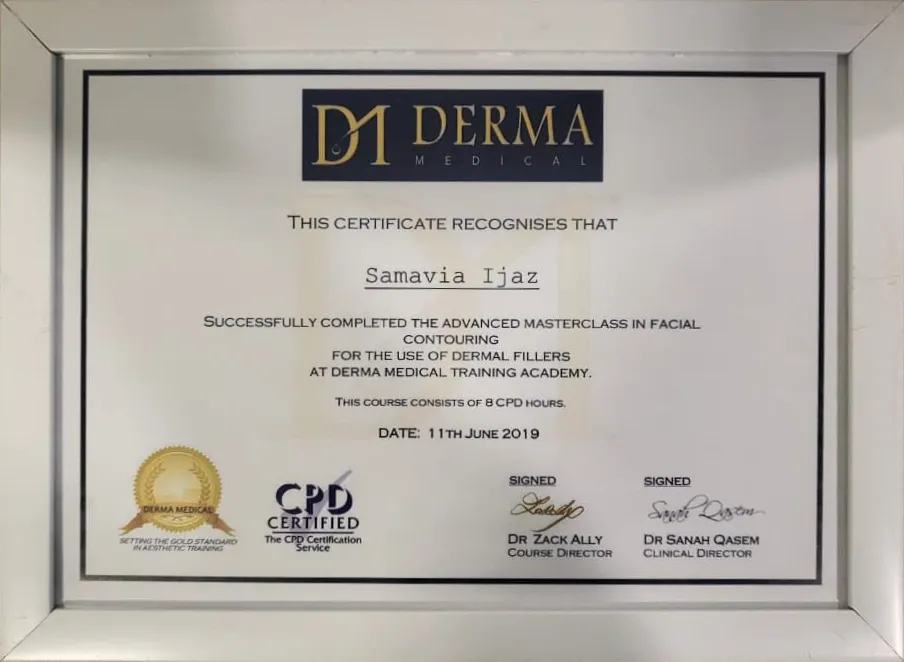 Dr. Samavia Facial Contouring Advanced Master Class - Derma Medical
